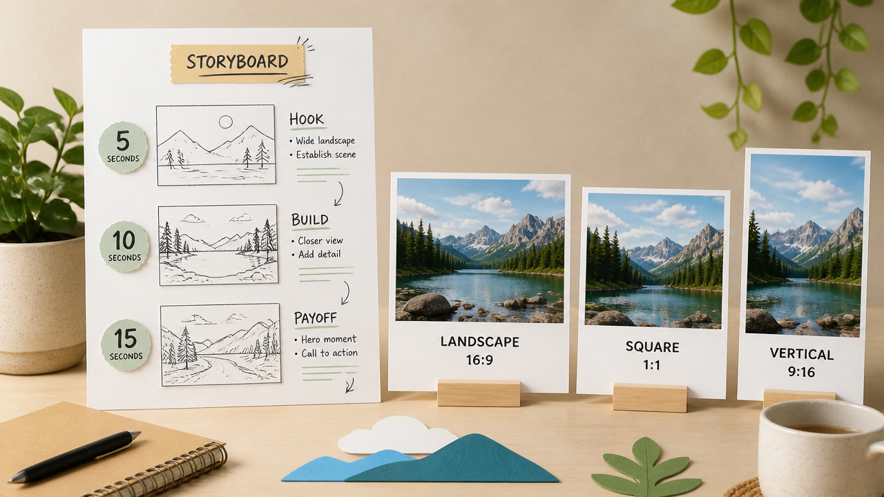 Choose length and framing